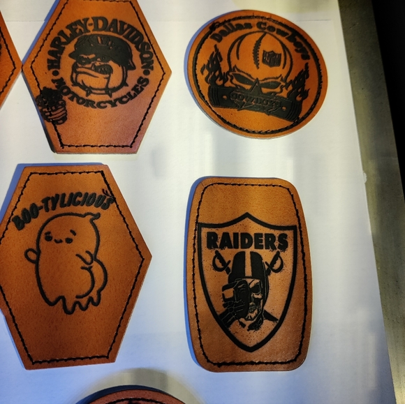 Harley Davidson Halloween hat patches personalized $15 each - Picture 5 of 6